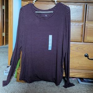 NWT Long sleeve top